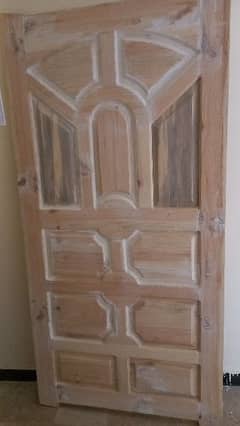 wood door new