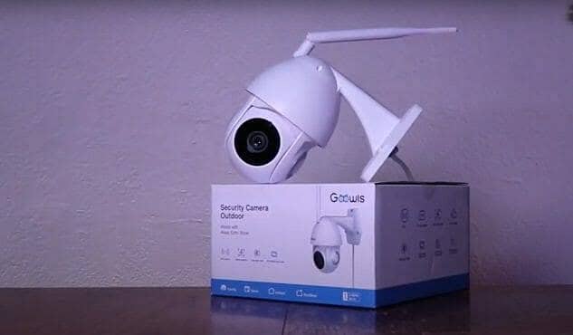 Security Camera Outdoor, Goowls 1080P 0