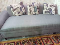 10 seater sofa set with puffy