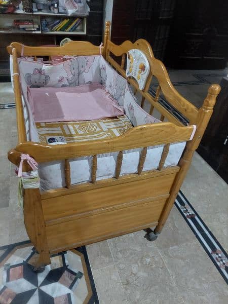 Baby cot / Baby beds / Kid baby cot / Kids furniture / with matress 1