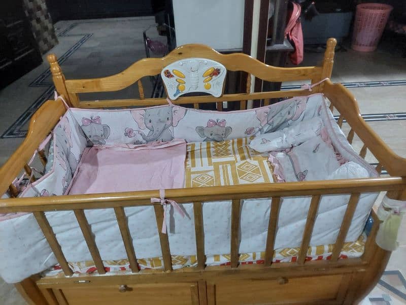 Baby cot / Baby beds / Kid baby cot / Kids furniture / with matress 2