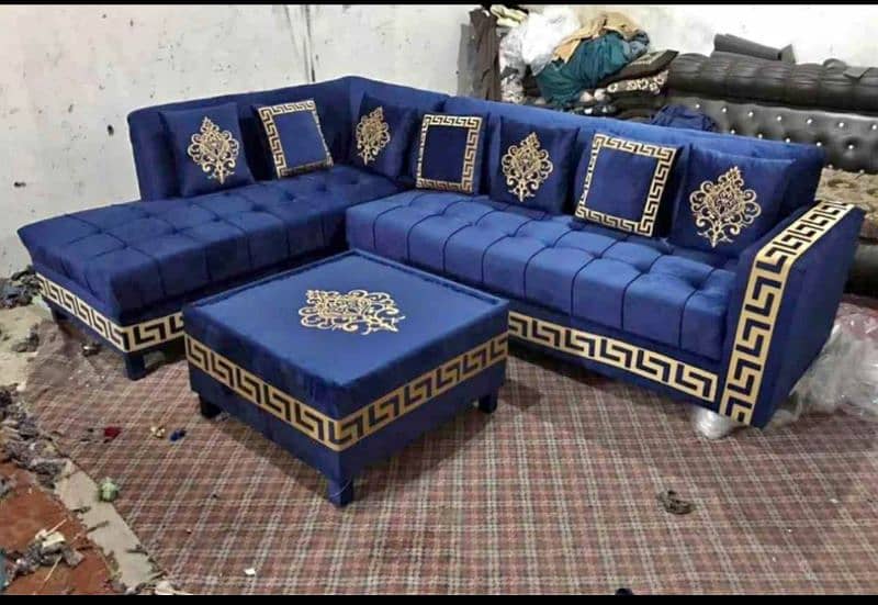 BISMILLAH FURNITURE MALL OFFERS LOOT MARR SALE on L SHAPE SOFA SET 0