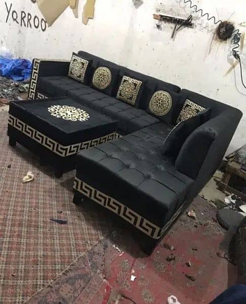 BISMILLAH FURNITURE MALL OFFERS LOOT MARR SALE on L SHAPE SOFA SET 1