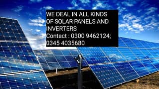 Solar panels dealers