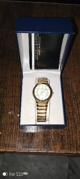 wester Gold plated watch from behrein 1