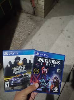 PS4 Watch Dogs: Legion & Need For Speed: Dulexe Edition for sale