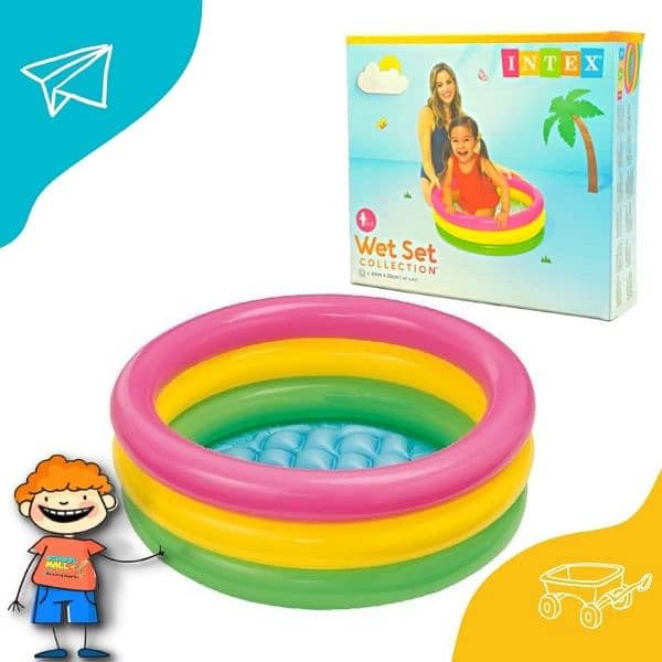 Baby Intex swimming pool 1