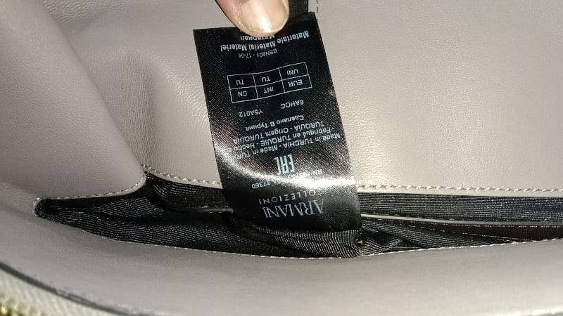Armani Leather Italian Bag 3