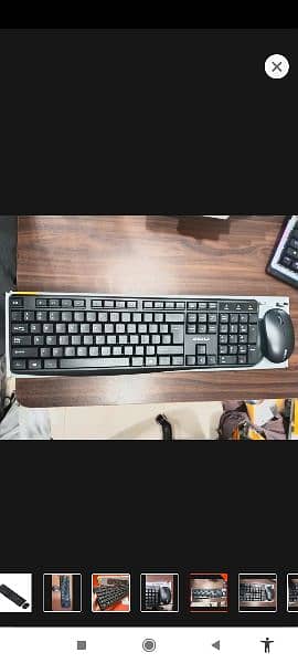 Bluetooth Keyboard with free mouse 0
