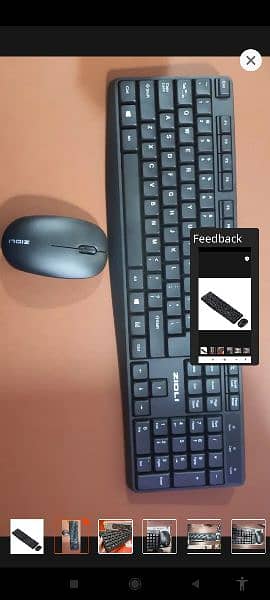Bluetooth Keyboard with free mouse 1
