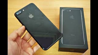 I PHONE 7 plus Pta Approved bettry health 100% With box With Charger