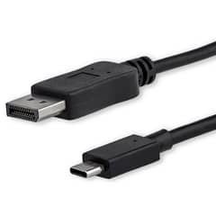 Type C to Display Port Thunderbolt USB C to USB C Branded Cable  2K 4K