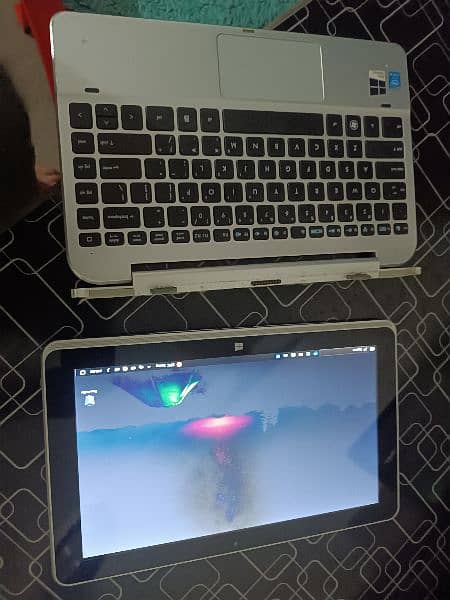 Haier Y11B laptop with tablet for sale 4gb ram 128 SSD hard 3
