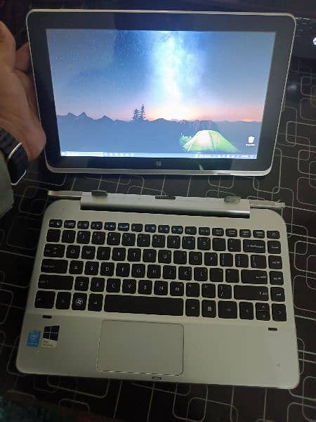 Haier Y11B laptop with tablet for sale 4gb ram 128 SSD hard 4