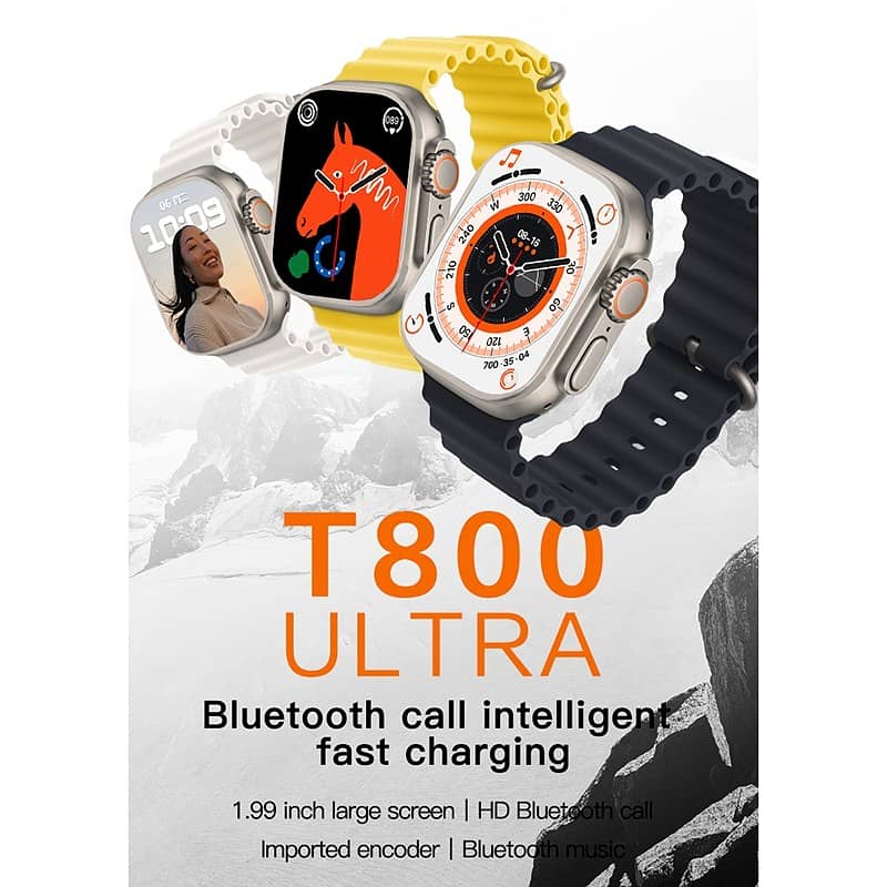 T800 Ultra Smart Watch Series 8 1.99" Bluetooth Call Smartwatch 2