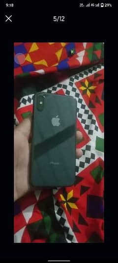 Iphone x 64 GB non PTA 10by10 condition