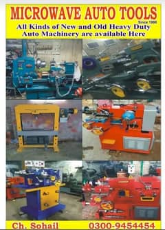 We Deals in all kinds of Auto Mobile Machinery