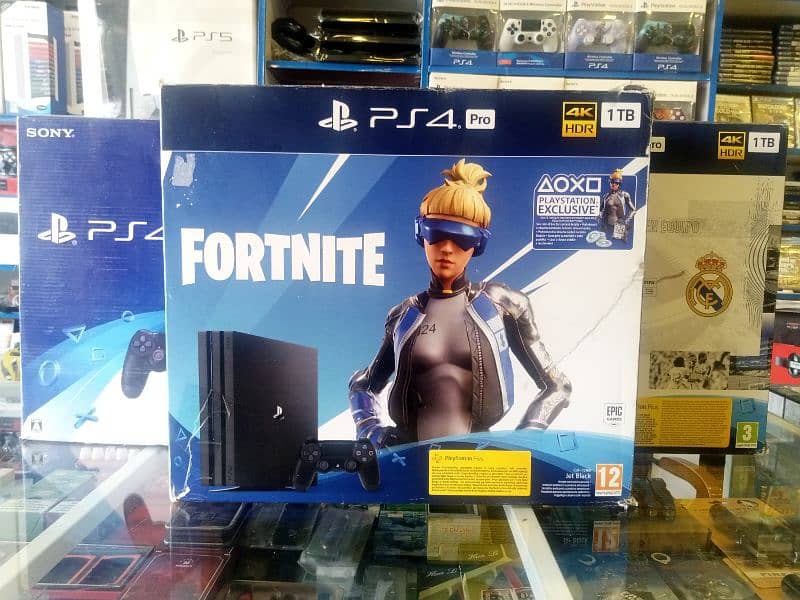 ps4 pro 1tb complete box with warranty 0