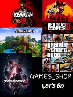 All types of original pc games available in cheap price 03477732254