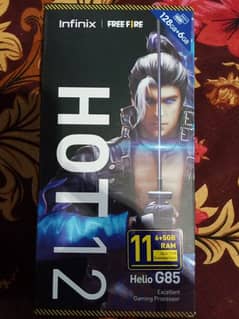 infinix hot12 with box
