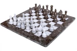 marble chess game set 0