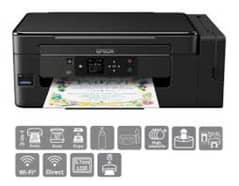 Epson et 2650 Wi-Fi printer color black print All-in-one printer