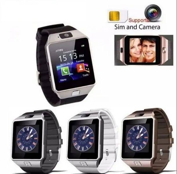 Sim & SD Card Supported Smart Watch 3