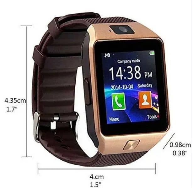 Sim & SD Card Supported Smart Watch 4