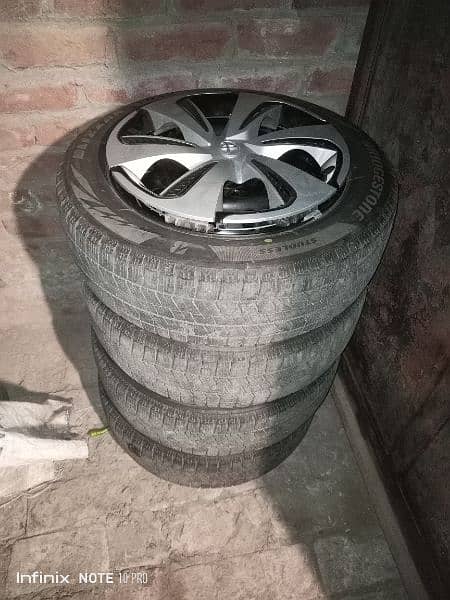 Bridgestone Tyres+RiMS 15 inch 6