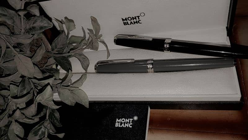 montBlanc PeN made in Germany, grey color 7