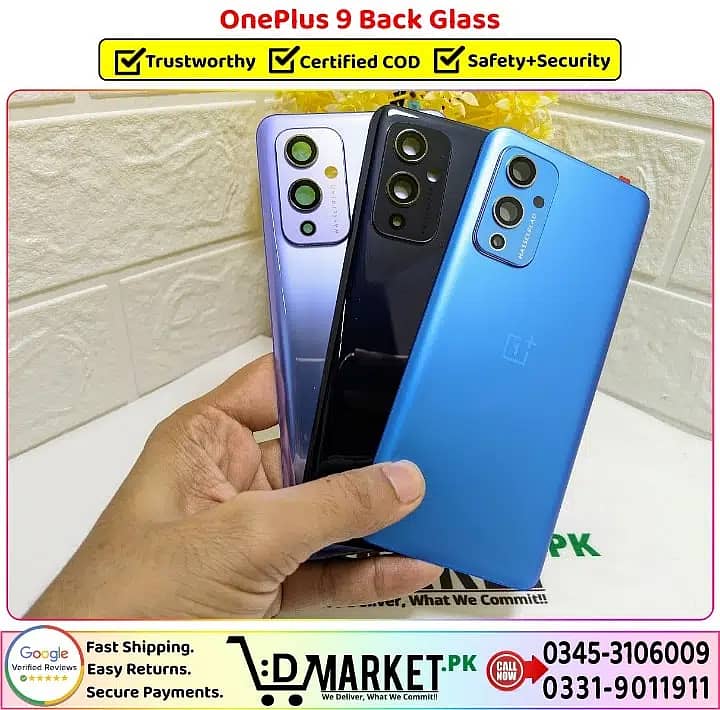 OnePlus Back Glass Replacement Original | DMarket. Pk 2