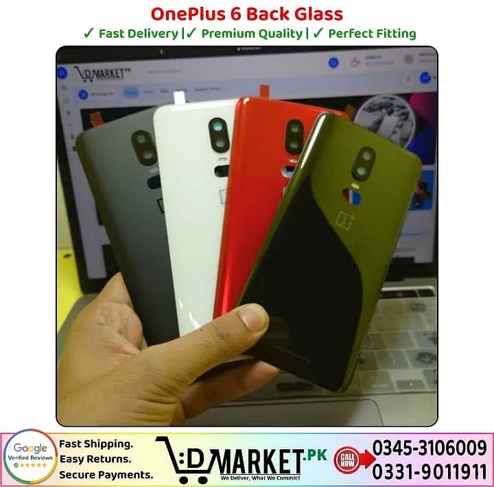 OnePlus Back Glass Replacement Original | DMarket. Pk 6