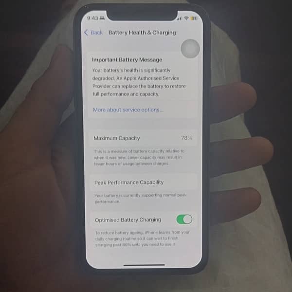 iPhone x | 256 Gb| PTA Approved 0