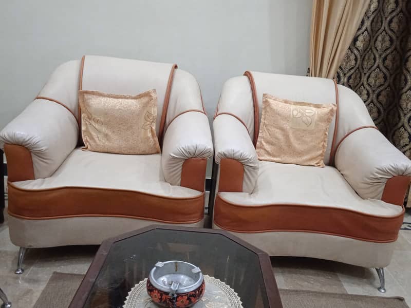 6 chair dining set and 7 seater sofa for sale in Rawalpindi chaklala s 1