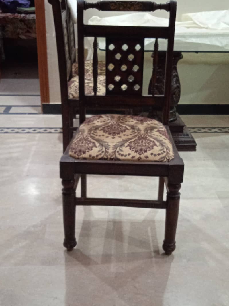 6 chair dining set and 7 seater sofa for sale in Rawalpindi chaklala s 5