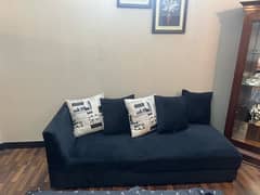 2 L shape sofas urgently sale 10 by 10 condition 0