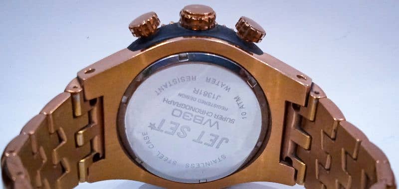Jet Set 100% Orignal Korean Branded Chronograph Luxury Watch. 9