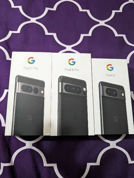 Google Pixel 8 and 8 Pro , 7 Pro, PTA approved 9