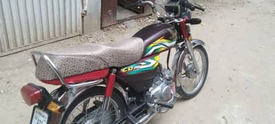 honda cd 70cc  2023 model 10/10 condition  for sell