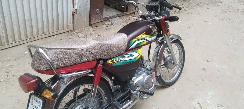 honda cd 70cc  2023 model 10/10 condition  for sell 0