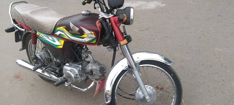 honda cd 70cc  2023 model 10/10 condition  for sell 1