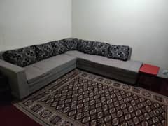 L shape large sofa