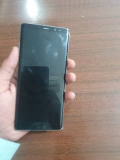 Samsung note 8 10/10 official pta approved Clear Panel