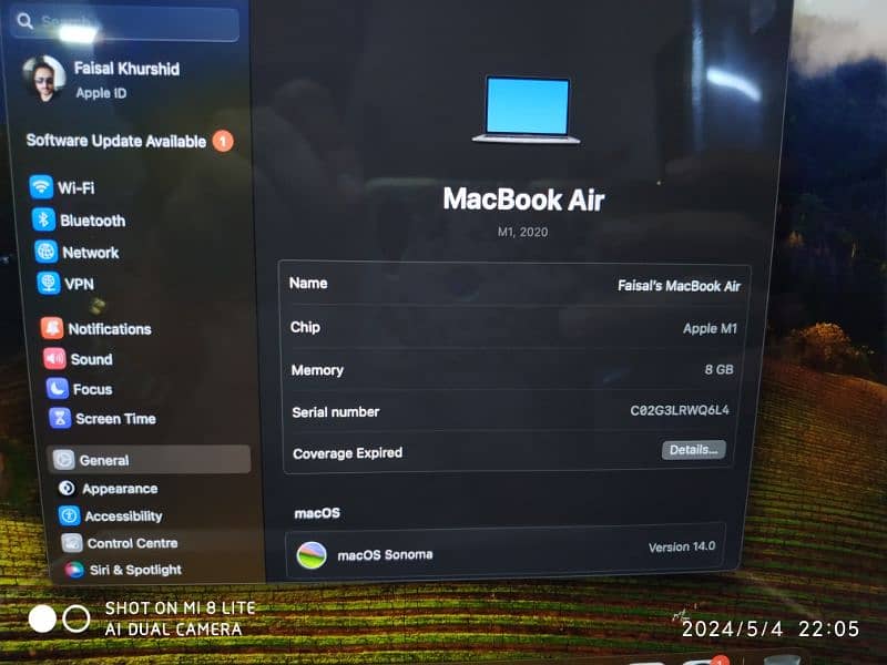 MacBook Air M1 2020 laptop (first-hand used) 11