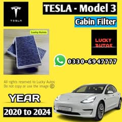 Tesla Model 3 Cabin / Ac Filter Year 2020 to 2024