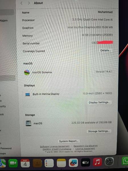 MacBook Pro 13-inch 2018 Four Thunderbolt 3 Ports 8