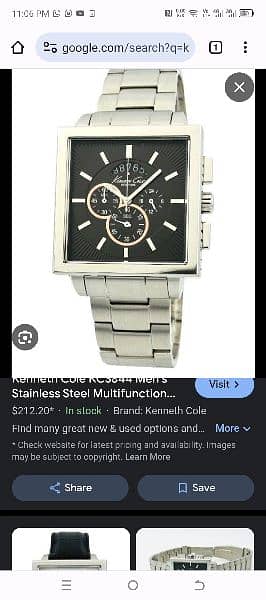 selling chronograph kenneth cole 100% original watch in cheap price 4