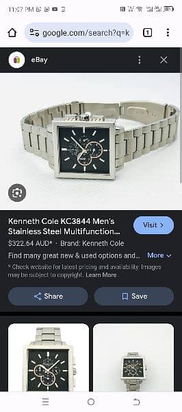 selling chronograph kenneth cole 100% original watch in cheap price 5