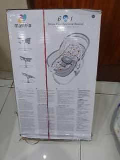 Mastela 6in1 Deluxe Multi-Functional Bassinet (08039) Grey