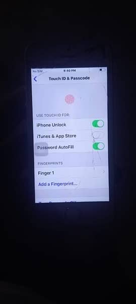 iPhone 5s non pta 16gb finger print ok in cheap price 2